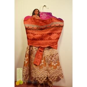 Disney Moana Adventure Dress 4-6x Girls Costume